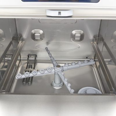 Lave-vaisselle sous plan - 50 x 50 cm - pompes de vidange, aide au rinçage et de savon - affichage numérique - 400V – Image 10