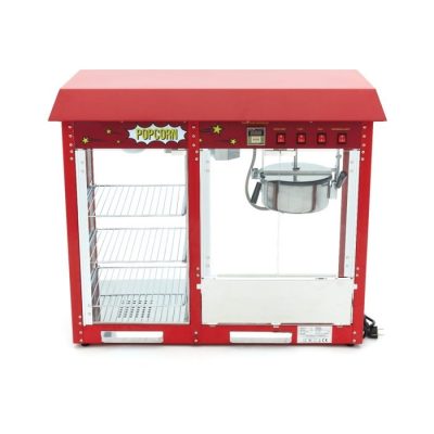 Machine à Pop-Corn avec vitrine chauffante – 3kg par heure – Image 2