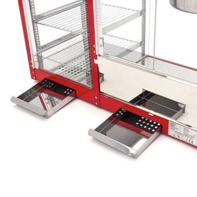 Machine à Pop-Corn avec vitrine chauffante – 3kg par heure – Image 9