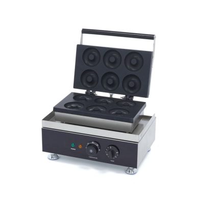 Machine à beignets pour 6 beignets de Ø8 cm avec minuterie intégrée