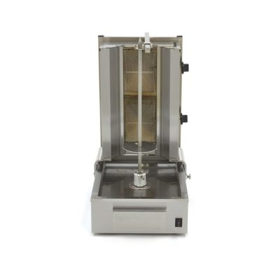 Machine à kebab professionnelle 2 brûleurs 20 kg – GAZ – Image 2