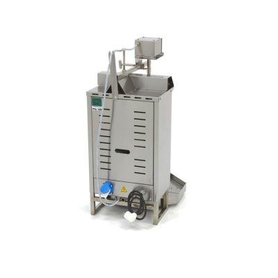 Machine à kebab professionnelle 2 brûleurs 20 kg – électrique avec Moteur – Image 5