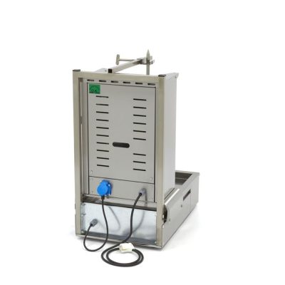 Machine à kebab professionnelle 2 brûleurs 20 kg – électrique – Image 5