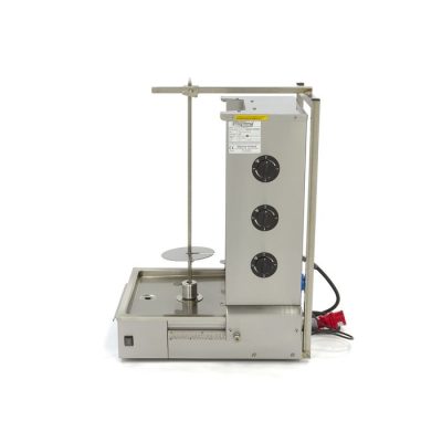 Machine à kebab professionnelle 3 brûleurs 40 kg – électrique – Image 4