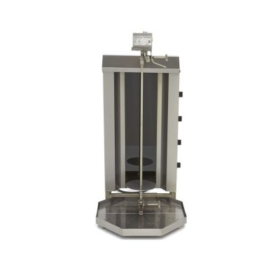 Machine à kebab professionnelle 4 brûleurs 50 kg – électrique avec Moteur – Image 2
