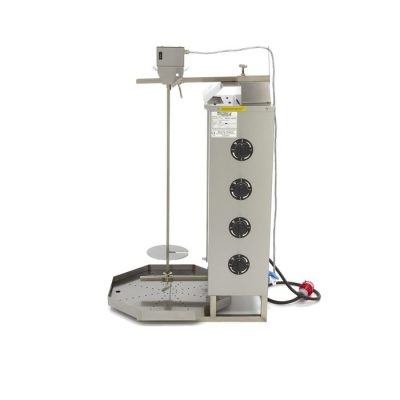 Machine à kebab professionnelle 4 brûleurs 50 kg – électrique avec Moteur – Image 4