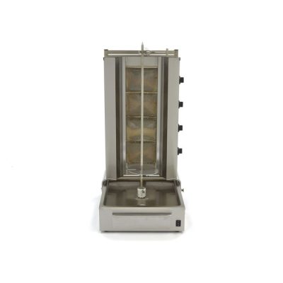 Machine à kebab professionnelle 4 brûleurs 70 kg – GAZ – Image 2