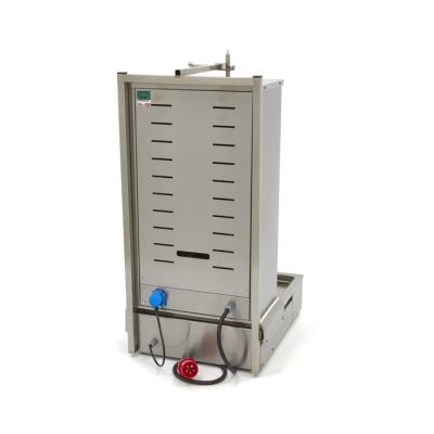 Machine à kebab professionnelle 4 brûleurs 70 kg - électrique – Image 5
