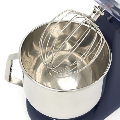 Mixer Batteur Mélangeur 7 Litres Bleu Acier Mat – Image 7
