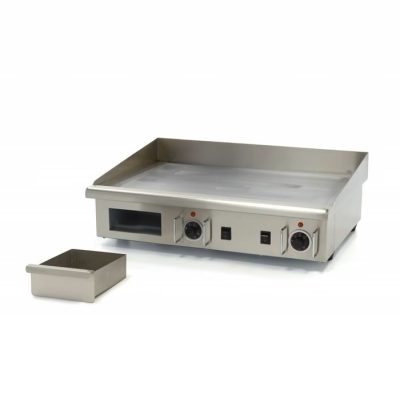 Plaque Electrique Double Grill Lisse