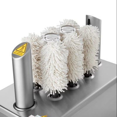 Polisseuse de verre - 8 brosses - 600 verres/heure – Image 5