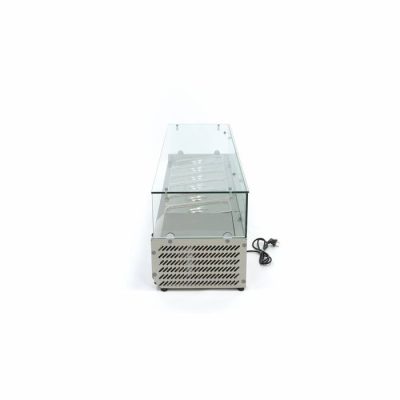 Porte Ingrédients 6 x 1/3 GN 140cm Réfrigéré – Image 4