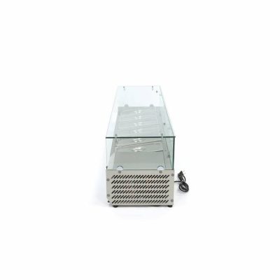 Porte Ingrédients 6 x 1/3 GN 150 cm Réfrigéré – Image 4