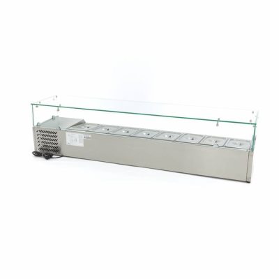 Porte Ingrédients 8 x 1/3 GN Réfrigéré 180 cm – Image 5