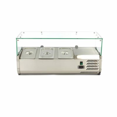 Porte Ingrédients Réfrigéré 3 x 1/3 GN 95cm – Image 2