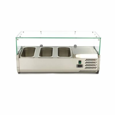 Porte Ingrédients Réfrigéré 3 x 1/3 GN 95cm – Image 3