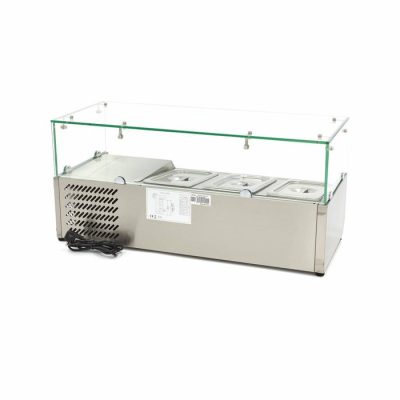 Porte Ingrédients Réfrigéré 3 x 1/3 GN 95cm – Image 7