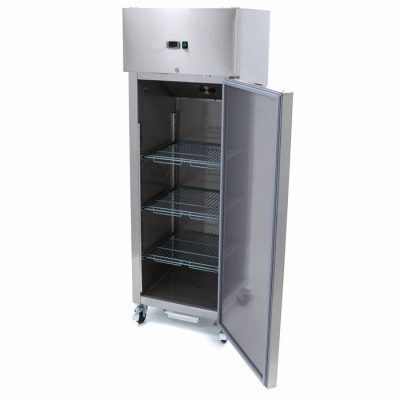 Réfrigérateur  400 Litres 3 étagères réglables (1/1 GN) sur roulettes