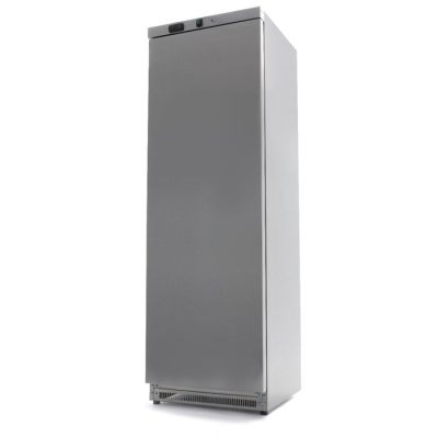 Réfrigérateur 400 Litres 4 étagères réglables acier inoxydable – Image 3