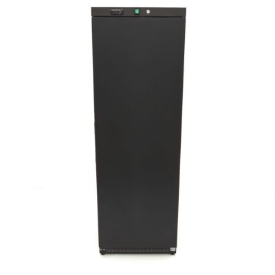 Réfrigérateur 400 Litres 4 étagères réglables noir – Image 2