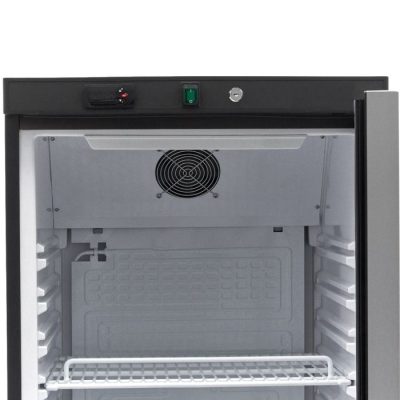 Réfrigérateur 400 Litres noir avec porte en verre – Image 6