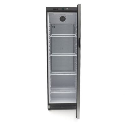 Réfrigérateur 400 Litres noir avec porte en verre – Image 7