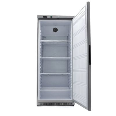 Réfrigérateur 600 Litres 4 étagères réglables acier inoxydable – Image 6