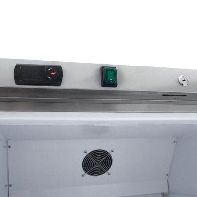Réfrigérateur 600 Litres 4 étagères réglables acier inoxydable – Image 7