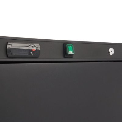 Réfrigérateur 600 Litres 4 étagères réglables noir – Image 6