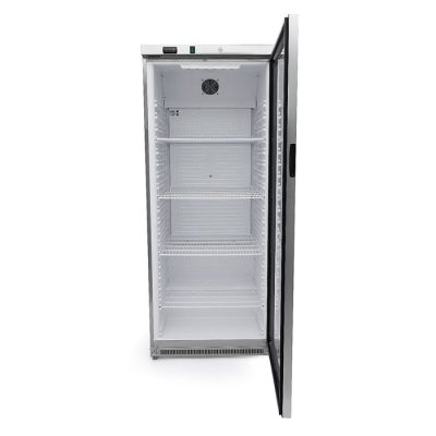 Réfrigérateur 600 Litres acier inoxydable avec porte en verre – Image 6