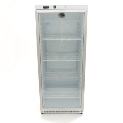 Réfrigérateur 600 Litres blanc avec porte en verre – Image 2