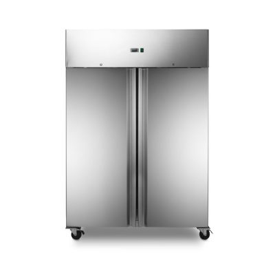 Réfrigérateur 800 Litres 6 étagères réglables acier inoxydable