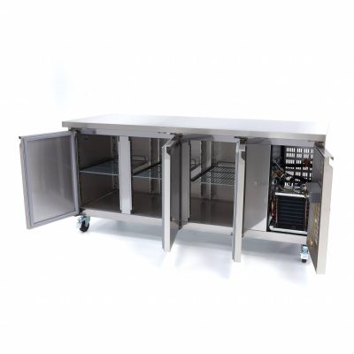 Table Réfrigérée 3 portes 465 L Inox – Image 2