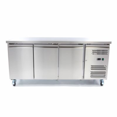 Table Réfrigérée 3 portes 465 L Inox – Image 3