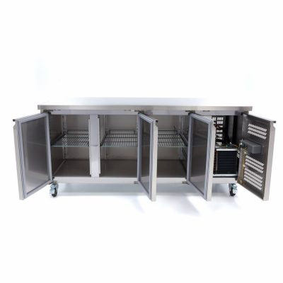 Table Réfrigérée 3 portes 465 L Inox – Image 4