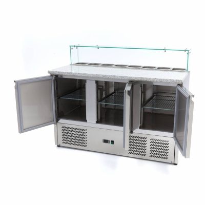 Table à Pizza Réfrigérée 400 Litres 8 x 1/6 GN