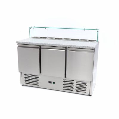 Table à Pizza Réfrigérée 400 Litres 8 x 1/6 GN – Image 6