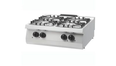 Table de Cuisson 700 - 4 Brûleurs Gaz  4 x 6.0 kW 70 cm