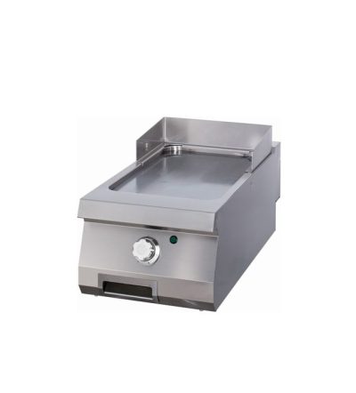 Table de cuisson 900 plaque de gril Lisse Chrome