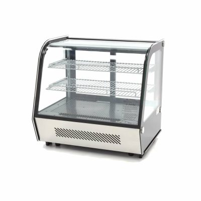 Vitrine à gâteaux 120 L 70 cm portes coulissantes arrière – Image 6