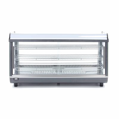 186L Vitrine Chauffante Inox – Image 2