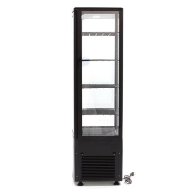Vitrine réfrigérée 235 Litres Noire 52 cm – Image 3