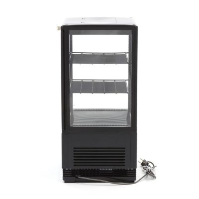 Vitrine réfrigérée 58 Litres noir – Image 3