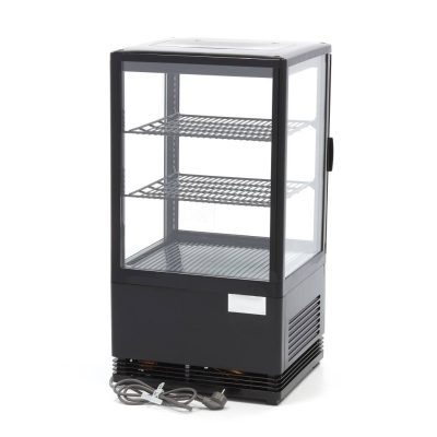 Vitrine réfrigérée 58 Litres noir – Image 4