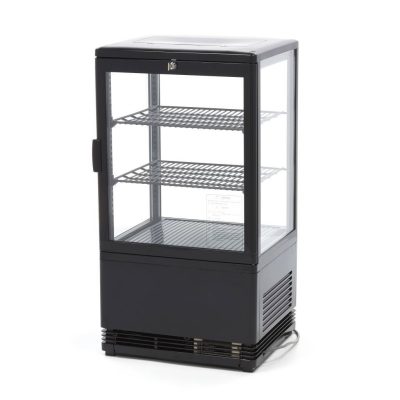 Vitrine réfrigérée 58 Litres noir – Image 6