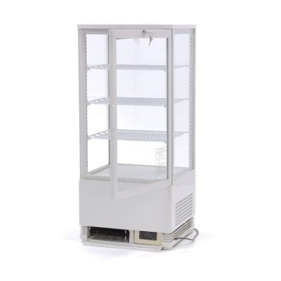 Vitrine réfrigérée 78 Litres blanc – Image 5