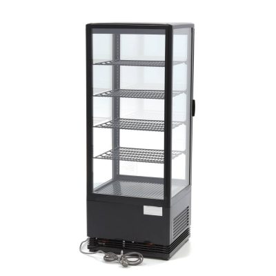 Vitrine réfrigérée 98 Litres Noire 43 cm – Image 4