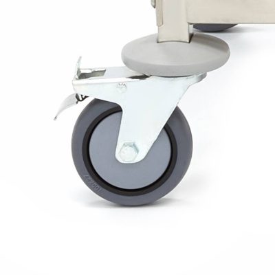 Chariot de Service en Inox 3 Plateaux – Image 2