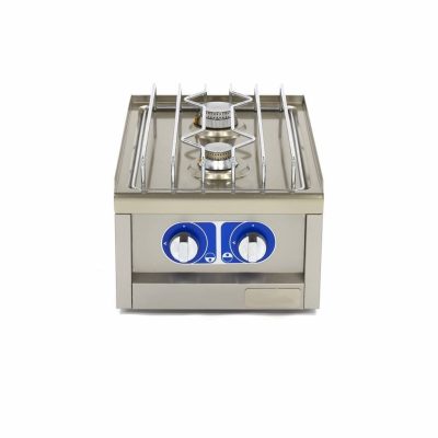 2 Brûleurs Gaz - Table de Cuisson 60 cm – Image 2