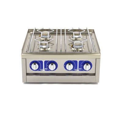 4 Brûleurs Gaz - Table de Cuisson 60 cm – Image 2